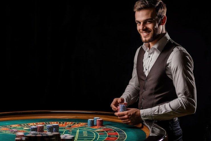 Mobile app interface showing roulette on macau88id